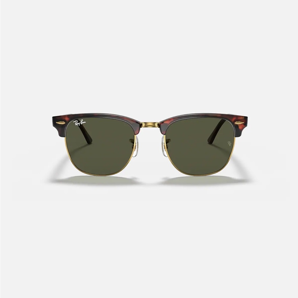 Ray-Ban Clubmaster Classic in the Polished Tortoise Shell frame